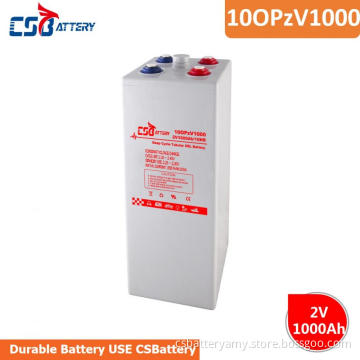 CSBattery 2V1000ah Sealed Gel Opzv Tubular Battery
